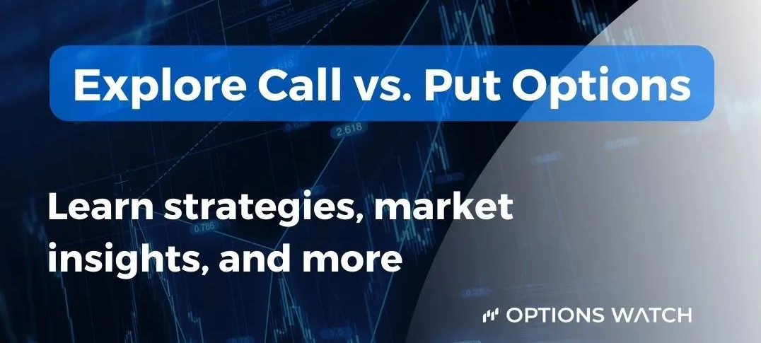 call vs put options with options watch